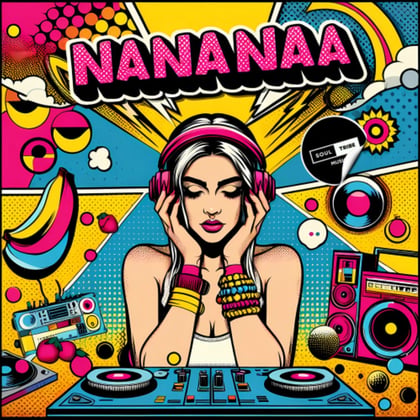 Nananaa album by Stodius - Drum and Bass Cover Art