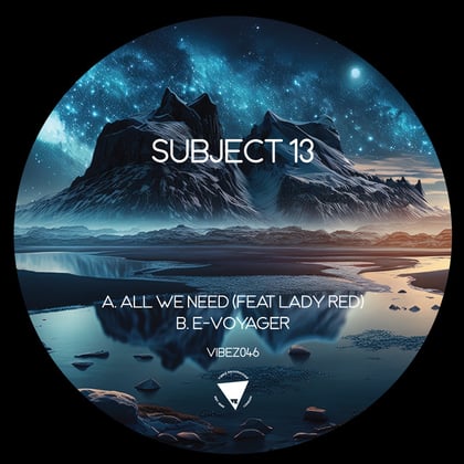 All We Need / E Voyager album by Subject 13 - Drum and Bass Cover Art