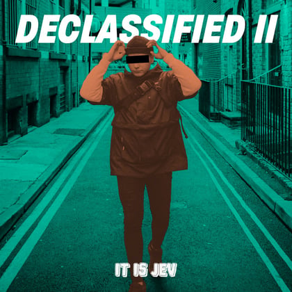 Declassified II album by it is Jev - Drum and Bass Cover Art