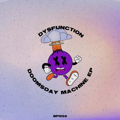 The Doomsday Machine album by Dysfunction - Drum and Bass Cover Art