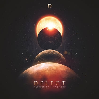 Alignment / Tremors album by D Flect - Drum and Bass Cover Art