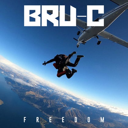 Freedom album by Bru-C - Drum and Bass Cover Art