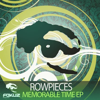 Memorable Time EP album by Rowpieces - Drum and Bass Cover Art