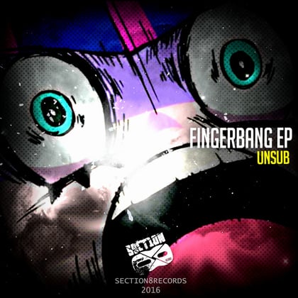 Fingerbang EP album by UnSub - Drum and Bass Cover Art