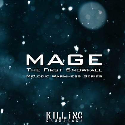 The First Snowfall album by Mage - Drum and Bass Cover Art