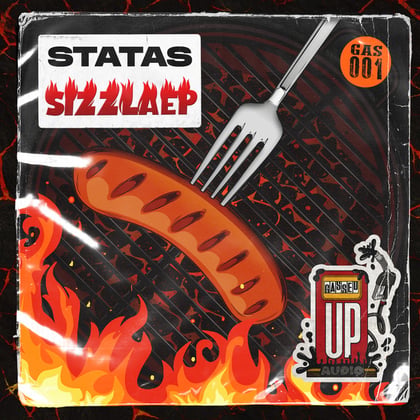 Sizzla album by Static - Drum and Bass Cover Art