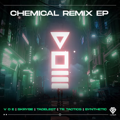 Chemical Remix EP album by V O E - Drum and Bass Cover Art