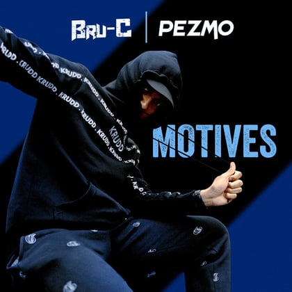 Motives album by Bru-C - Drum and Bass Cover Art
