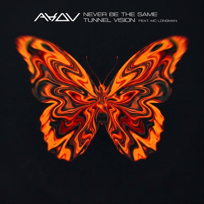 Never Be The Same/Tunnel Vision album by AKOV - Drum and Bass Cover Art