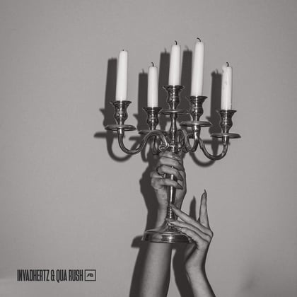 Hand in Hand / Pray for Love album by Invadhertz & Qua Rush - Drum and Bass Cover Art