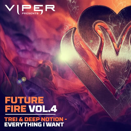 Everything I Want (Future Fire Vol.4) album by Jungle Fever, TREi & Deep Notion - Drum and Bass Cover Art