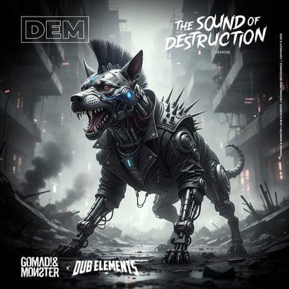 The Sound Of Destruction album by Dub Elements - Drum and Bass Cover Art