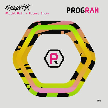 Flight Path / Future Shock album by Kallan HK - Drum and Bass Cover Art