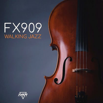 Walking Jazz album by MSDOS & FX909 - Drum and Bass Cover Art