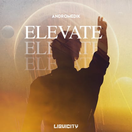 Elevate album by Andromedik - Drum and Bass Cover Art