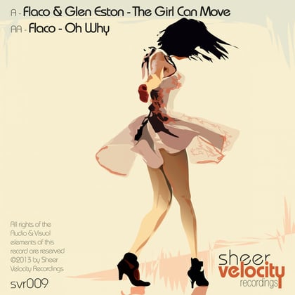 The Girl Can Move album by Glen E Ston - Drum and Bass Cover Art