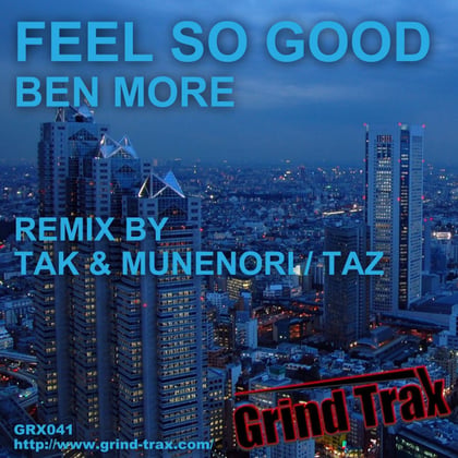 Feel So Good album by Ben More - Drum and Bass Cover Art