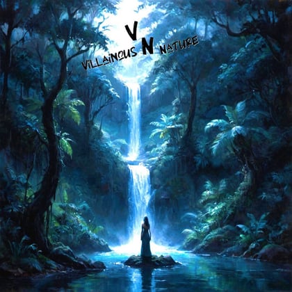 Waterfall album by Villainous Nature - Drum and Bass Cover Art