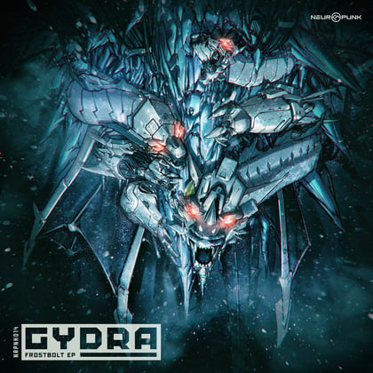 Frostbolt album by Gydra - Drum and Bass Cover Art