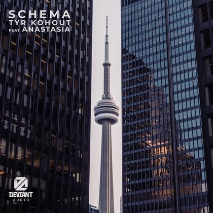 Schema album by Tyr Kohout - Drum and Bass Cover Art