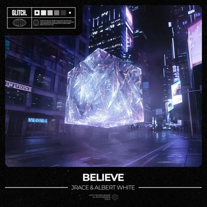 Believe album by Jrace & Albert White - Drum and Bass Cover Art