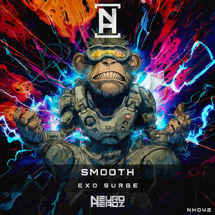 Exo Surge album by Smooth - Drum and Bass Cover Art