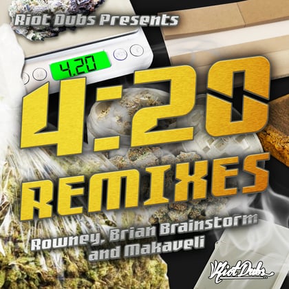 420 Remixes (Brian Brainstorm Remix) album by Brian Brainstorm - Drum and Bass Cover Art
