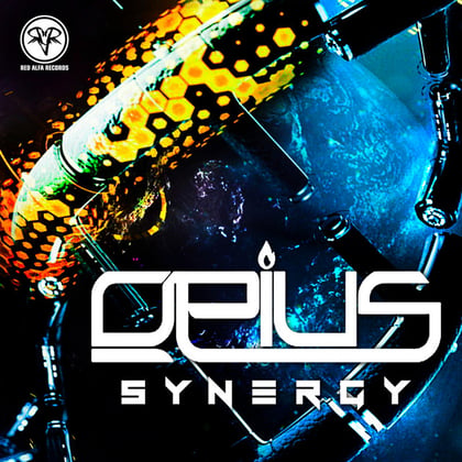 Synergy album by Opius - Drum and Bass Cover Art