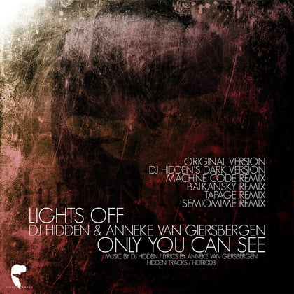Only You Can See album by DJ Hidden - Drum and Bass Cover Art