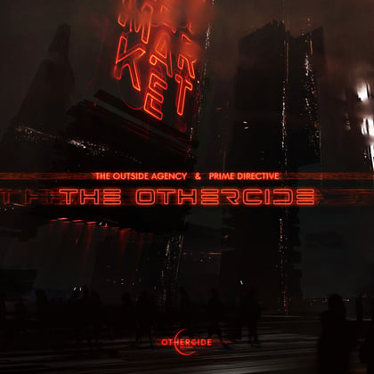 The Othercide album by The Outside Agency - Drum and Bass Cover Art