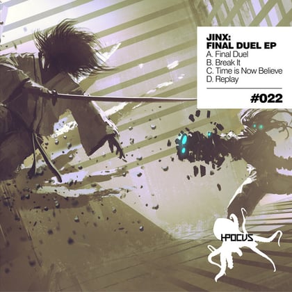 Final Duel album by Jinx - Drum and Bass Cover Art