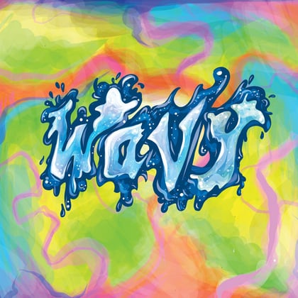 Wavy album by Mr Traumatik - Drum and Bass Cover Art
