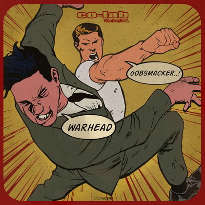 Gobsmacker EP album by Warhead - Drum and Bass Cover Art