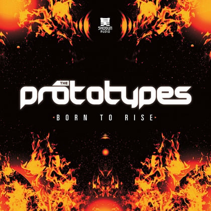 Born to Rise EP album by Dirtyphonics & The Prototypes - Drum and Bass Cover Art