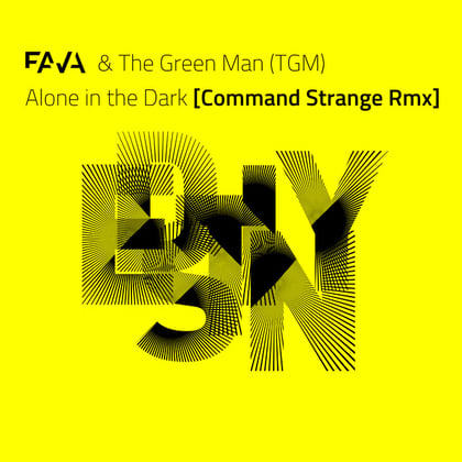 Alone In The Dark (Command Strange Rmx) album by The Green Man (TGM), Command Strange & MC Fava - Drum and Bass Cover Art