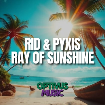 Ray of Sunshine album by Rid & pyxis - Drum and Bass Cover Art