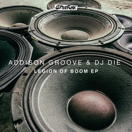 Legion of Boom album by DJ Die - Drum and Bass Cover Art