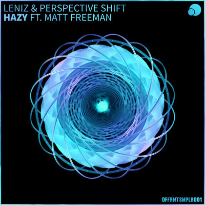 Hazy (feat. Matt Freeman) album by Leniz - Drum and Bass Cover Art