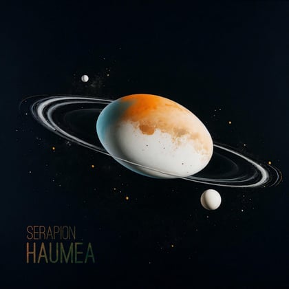 Haumea album by Serapion - Drum and Bass Cover Art