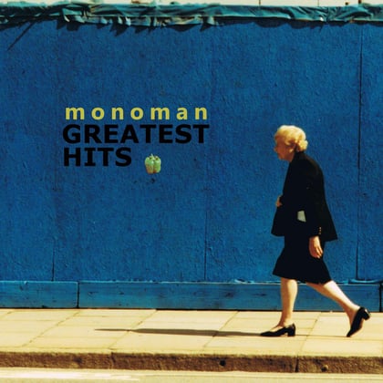 Greatest Hits album by Monoman - Drum and Bass Cover Art