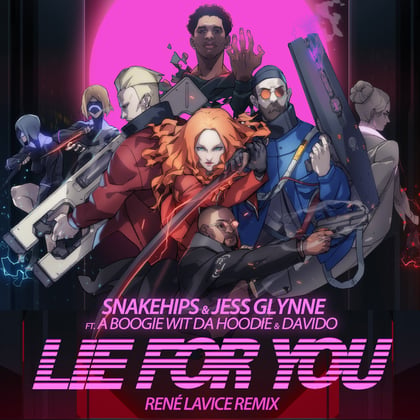 Lie for You (feat. A Boogie Wit Da Hoodie & Davido) [René LaVice Remix] album by René LaVice - Drum and Bass Cover Art