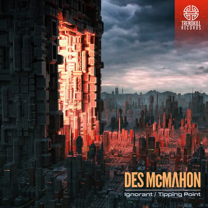 Ignorant album by Des McMahon - Drum and Bass Cover Art