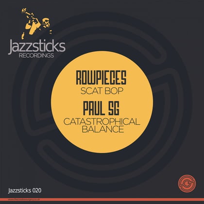 Scat Bop / Catastrophical Balance album by Rowpieces & Paul SG - Drum and Bass Cover Art