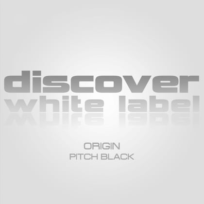 Pitch Black album by Origin - Drum and Bass Cover Art