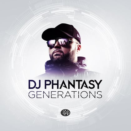 Generations album by DJ Phantasy - Drum and Bass Cover Art