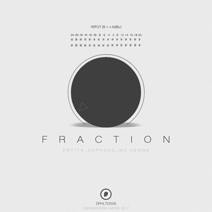Fraction album by Entita - Drum and Bass Cover Art