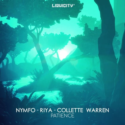 Patience album by Nymfo, Riya & Collette Warren - Drum and Bass Cover Art