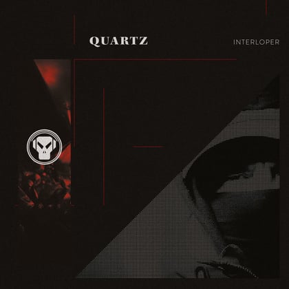 Interloper album by Quartz - Drum and Bass Cover Art