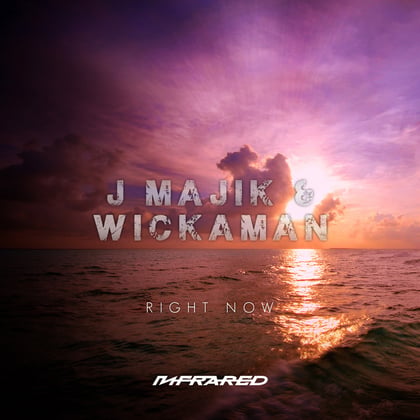 Right Now album by J Majik, Wickaman & Kate Loveridge - Drum and Bass Cover Art