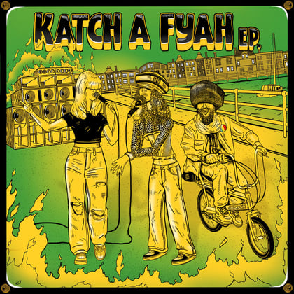 Breaking Away (Radio Edit) album by Congo Natty, KAYA FYAH & ISHEN - Drum and Bass Cover Art